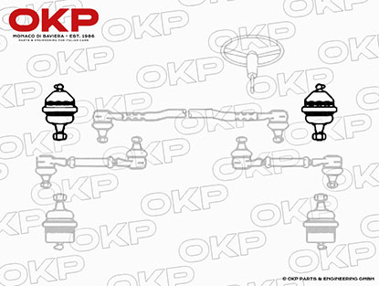 Upper ball joint Lancia Fulvia 1.S. / Flavia