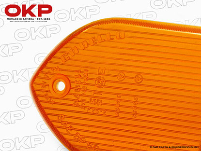 Satz Blinkergläser orange Fiat Dino Spider links + rechts