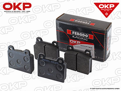 Brake pads front Ferodo Racing GTA/GTAm 19mm DS2500