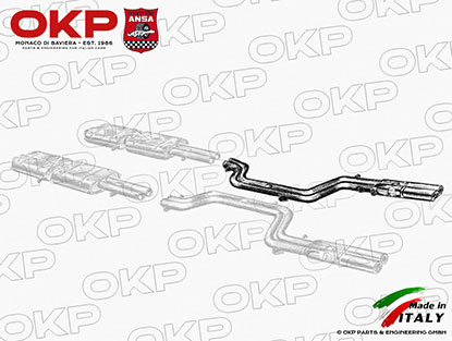 ANSA Marmitte terminale Sport DX 330 GTC / 365 GTC