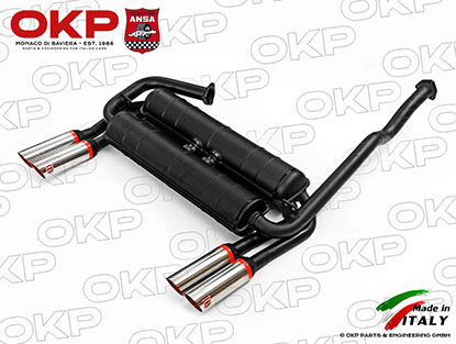 ANSA rear exhaust 246 Dino GT-GTS USA Model