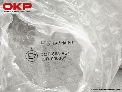 Frontscheibe Ferrari 365 GTB / 4 Daytona klar