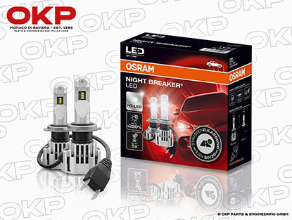 Set Osram Night breaker 12V LED Pro H7 - LED