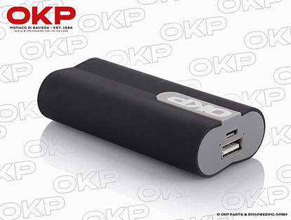OKP 4.000 mAh USB - Powerbank schwarz