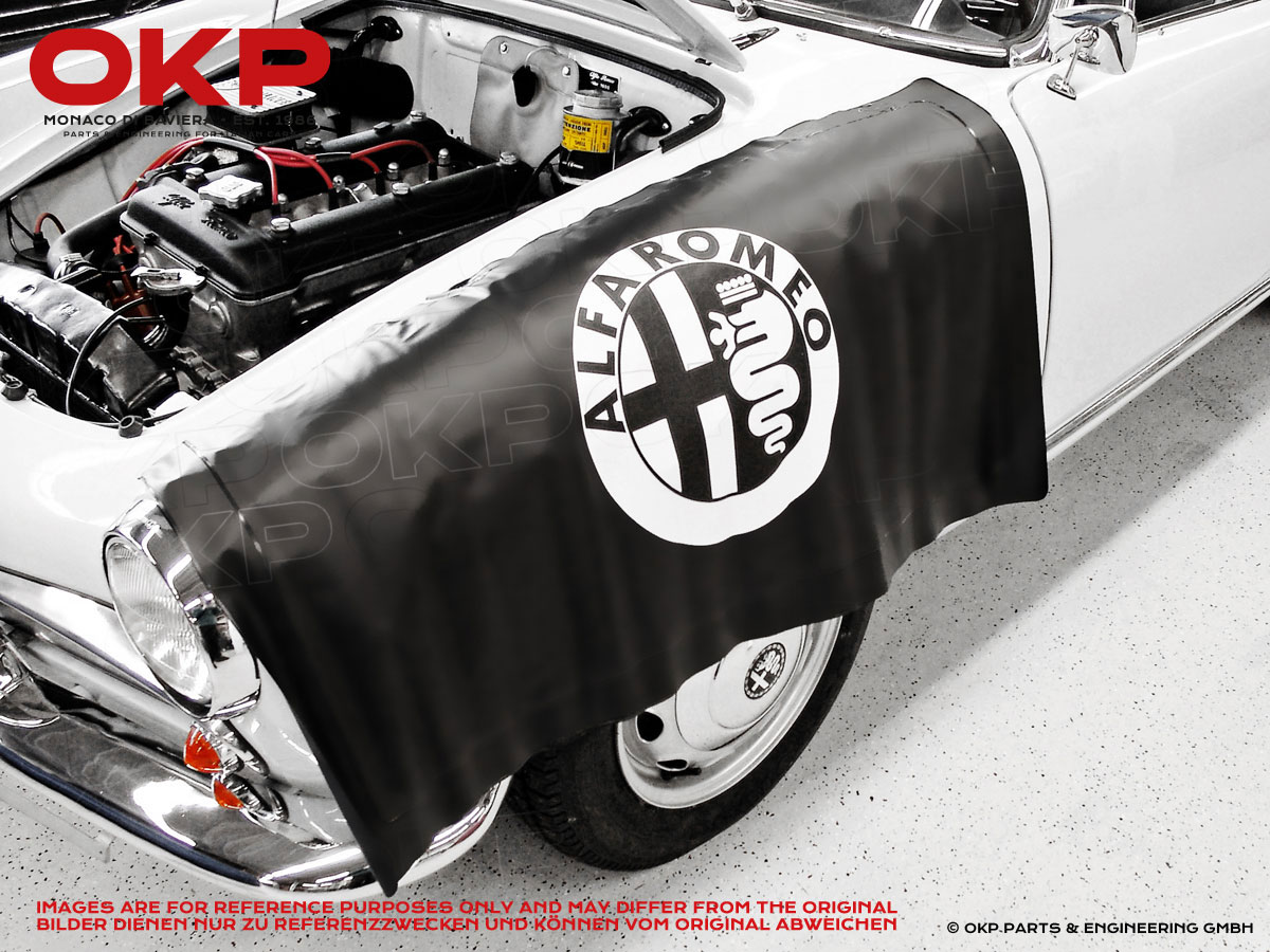 EMBROIDERY King Alfa - Borsa portaoggetti per bagagliaio auto, con griglia  anteriore ricamata Alfa : : Auto e Moto