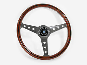 Nardi Classico 360 volante legno argento 360mm
