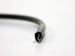 Thin rubber seal universal (per meter) for grill etc.