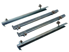 Satz Fensterlaufschienen 750 / 101 Giulietta / Giulia Sprint