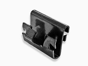 Clip for outer chrome door top trim Spider