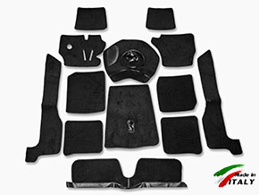 Carpet set deluxe black Giulia Sprint GTC Bertone