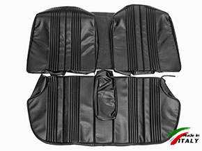 Rear seat covers Giulia Super Nuova scay black