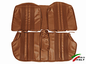 Rear seat covers Giulia Super Nuova scay brown