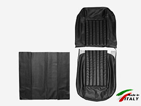 Seat cover black 750 / 101 Giulietta Spider (1 seat)