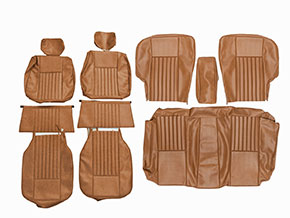 Complete seat covers 1750 Berlina 68-70 scay brown