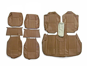 Complete seat covers 1750 Berlina 70-72 scay brown