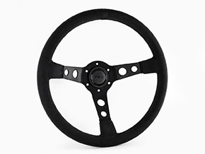 Steering wheel leather Suede  MOMO 350mm  Prototipo