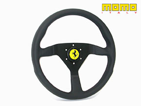 Steering wheel leather MOMO Montecarlo 340mm Ferrari