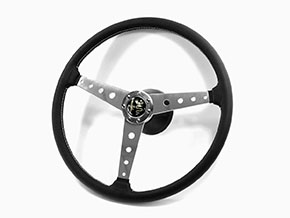 Steering wheel leather GTA / TZ1 / TZ2 385mm complete