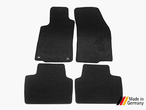 Set Deluxe floor mats black velours Alfa GT from 2004