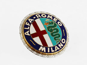 Emblem Milano (emailliert) 55mm geschraubt