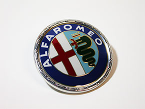 Alfa Emblem vorne (55mm) Kunststoff