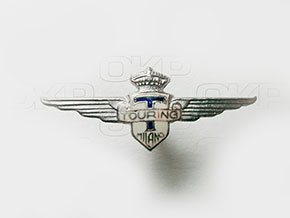 Emblem Touring Milano emailliert  30mm