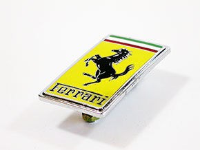 Ferrari badge front enamel