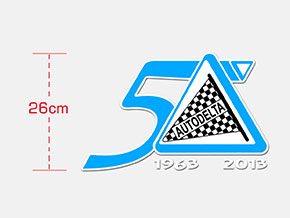 Sticker Autodelta 50 (39 x 26 cm)
