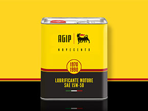 AGIP Novecento engine oil 15W-50 4 litres can