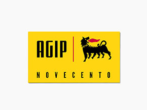 AGIP Novecento sticker 80 x 45mm