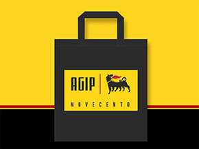 AGIP Novecento Fabric Bag