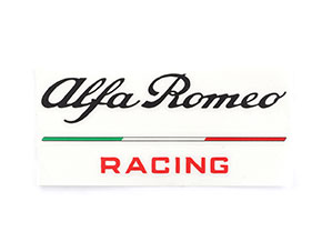 Adesivo Alfa Romeo Racing 180 x 80mm