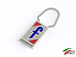 Key ring holder Pininfarina (retangular) enameled