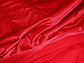 Car Cover Deluxe Satin Red Size L with Bag