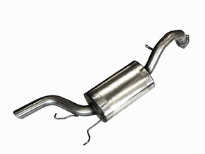 Performance rear pipe GTV6 (with 1 pipe 60mm ) INOX