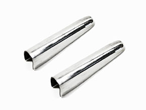 Set (2) stainless steel rear end seal trims 750 / 101 Spider