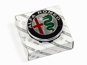 Felgenemblem farbig Alfa Romeo 60MM