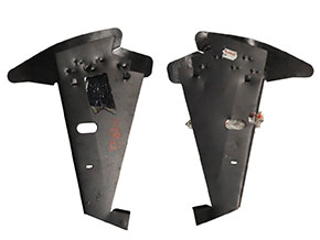 Satz Luftleitbleche seitlich Spider 1983 - 89 original NOS