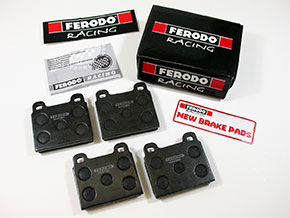 Brake pads front Ferodo Racing 1750-2000 + Montreal