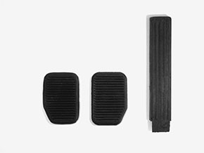 Set rubber pads for pedals  Dino / 308 GT4 / 365 GTB4 