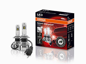 Set Osram Night breaker 12V LED Pro H7 - LED